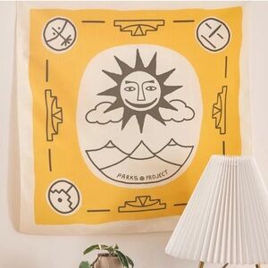 NWOT Parks Project Sun Flag Tapestry/ Bandana